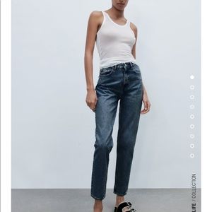 Zara mom fit jean